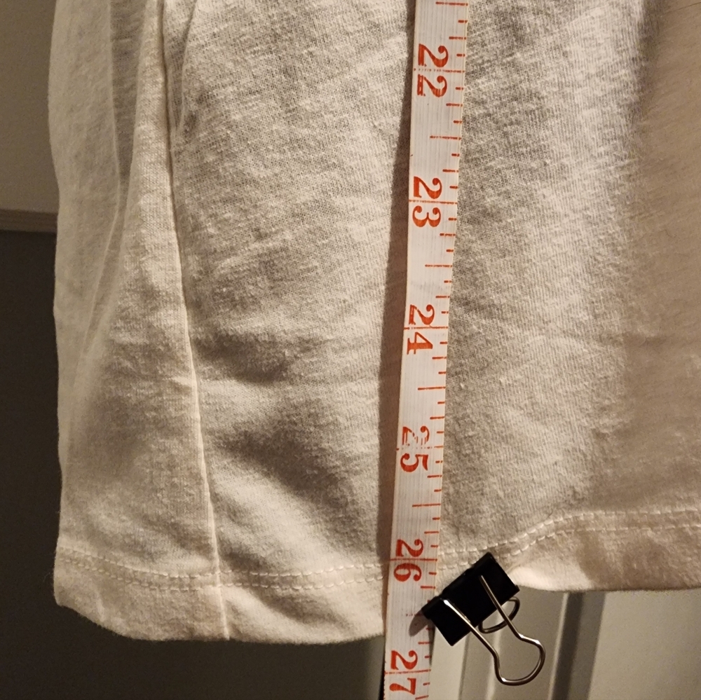 Wrangler Women's Gray and White Ringer Tee - Picture 3 of 5